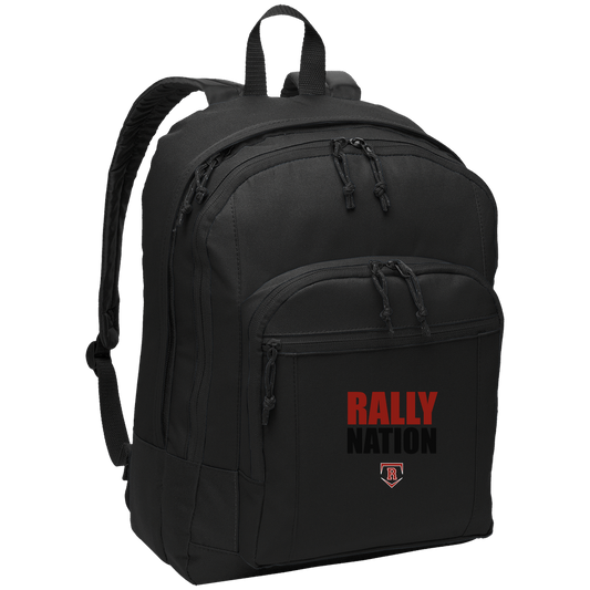 rally-stx-diamond-nation-port-authority-basic-backpack — Black — Front — source sha256 a6e7fbf10773413d37ffa9f985a5180ed689b370f0ec604709ab365f40faa031 — Color position 1