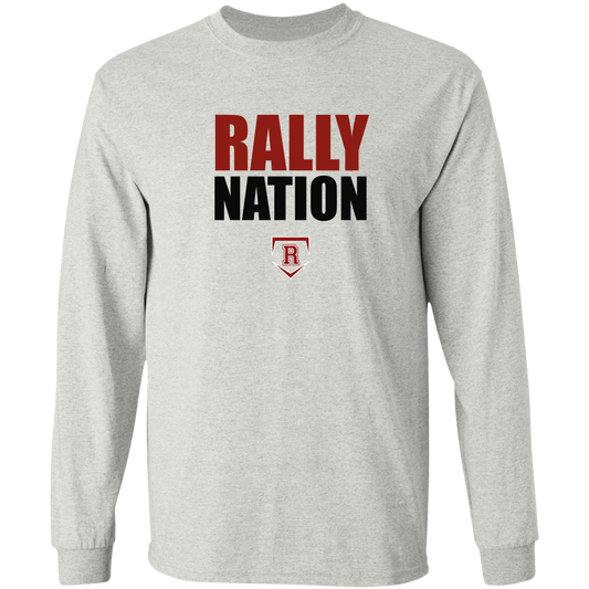 rally-stx-diamond-nation-gildan-ls-t-shirt-5-3-oz — Ash — Front — source sha256 d12c8ec94f8e527e5dc0bf2f511014a62e0caf4980cb5469e105e251f07e1a90 — Color position 1