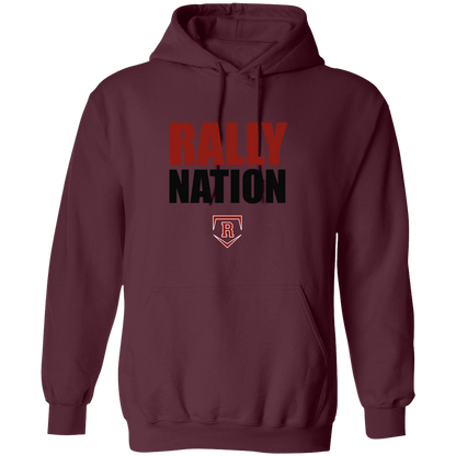 rally-stx-diamond-nation-gildan-pullover-hoodie — Maroon — Front — source sha256 d9b691b8dda8323c49e433a28dec1bd8a67c4eba3a25098417ecf981b377fbc5 — Color position 7