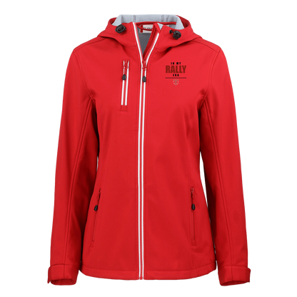 rally-stx-era-stack-clique-womens-eco-stretch-softshell-jacket — Red — Front — source sha256 3da2c1514cc81eacddd3814ddd27f34864aac72dd406dba7e94ad8dbb280f693 — Color position 3