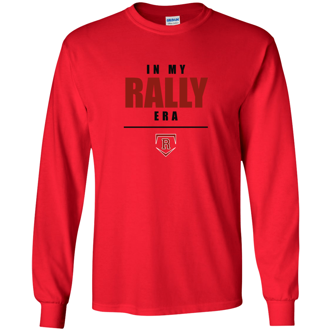 rally-stx-era-stack-gildan-youth-ls-t-shirt — Red — Front — source sha256 5d9fd2fd9911c37824d5c182f51755895a0454ef4c402813aa3e3ce6dd4b0e65 — Color position 4
