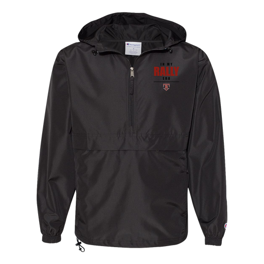 rally-stx-era-stack-champion-unisex-packable-anorak-jacket — Black — Front — source sha256 6d204ba4f0a2d7ca5a2d8838797c09e93138f90cc0c899ac873125f79c3961ab — Color position 1