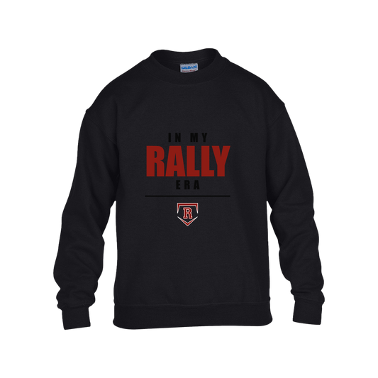 rally-stx-era-stack-gildan-kids-heavy-blend-fleece-crew — Black — Front — source sha256 7143f108e1bb0ec1606655f1da1241066d9c4bfb54770d10b4557cd8fc7c44ac — Color position 1