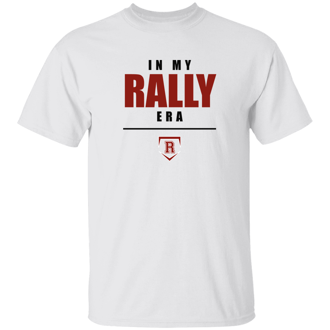 rally-stx-era-stack-gildan-youth-5-3-oz-100-cotton-t-shirt — White — Front — source sha256 d80a72112b8646ce5c5e88aaa974ea38fa40d4e794c875c03b651ec90b96a8ea — Color position 1