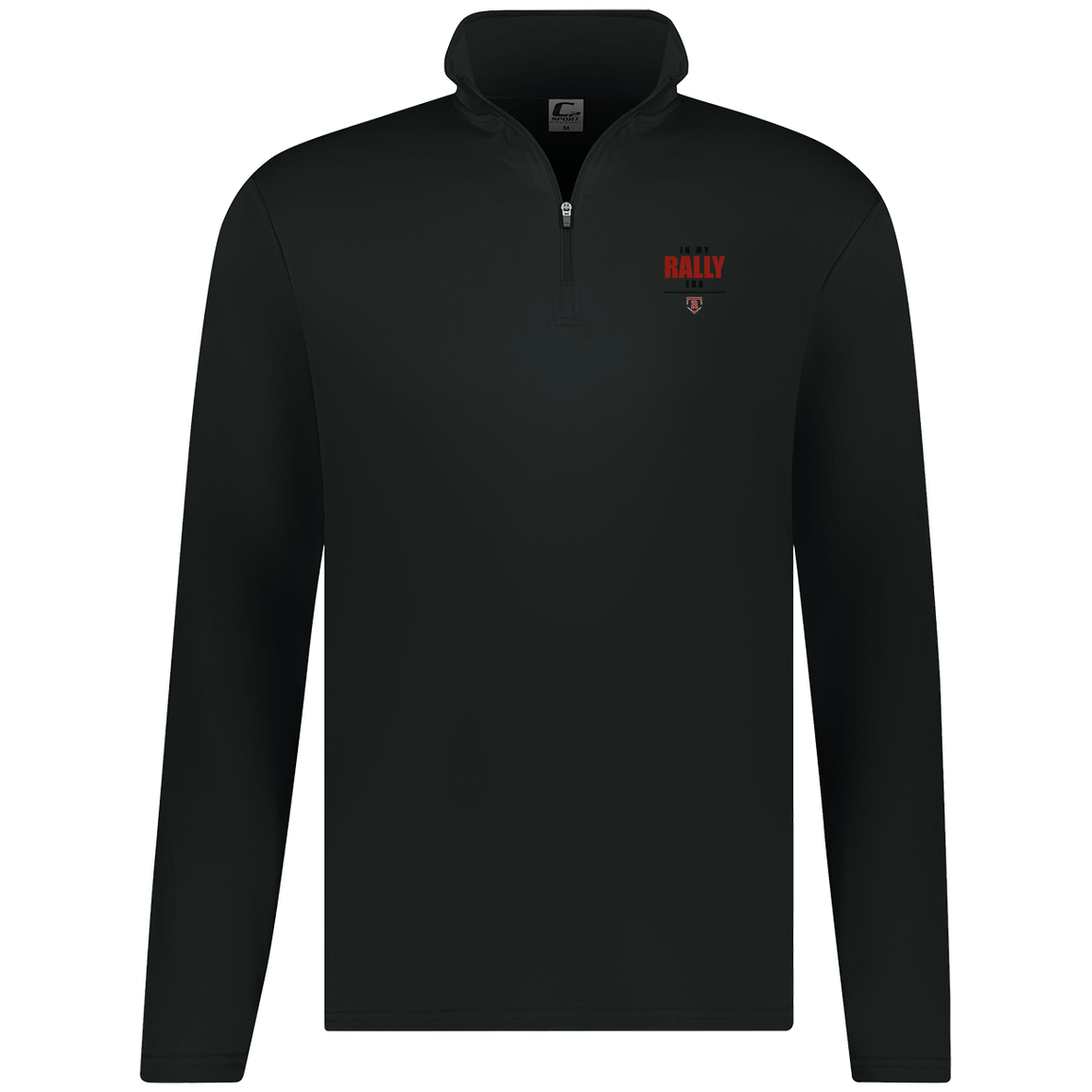 rally-stx-era-stack-c2-mens-1-4-zip-pullover — Black — Front — source sha256 f22a40260043be7dac182dfb7905a68e19cfbd6d46c62dd99be8f9fe0bdeb5cd — Color position 1