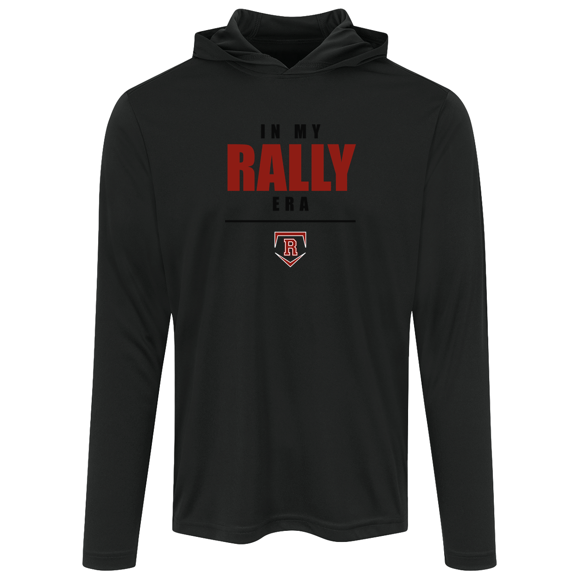 rally-stx-era-stack-sport-tek-mens-competitor-hooded-tee — Black — Front — source sha256 f4f1a88d50bacb3221321687d4dee3d1893ced44464c60619ef0826ab435045d — Color position 1