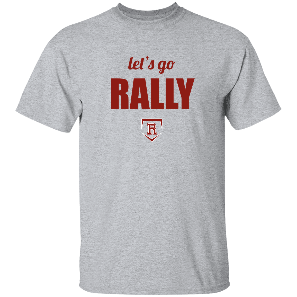 rally-stx-home-plate-chant-gildan-5-3-oz-t-shirt — Sport Grey — Front — source sha256 7e1f77d6c08a15e435e618e7abbf598a4148d8a258f5f063455d53b99e4dce2e — Color position 6