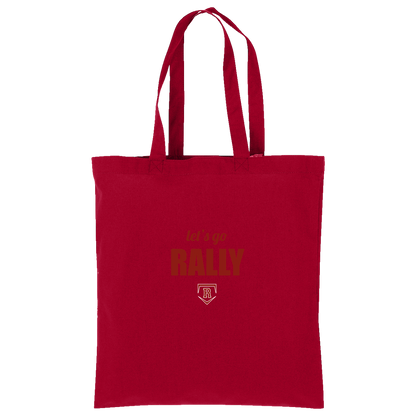 rally-stx-home-plate-chant-port-authority-core-cotton-tote — Deep Red — Front — source sha256 f7aa969fb2541d8c1b1f7ace23b4673cd5552fba390cfe81d5deeeb059a3e254 — Color position 5