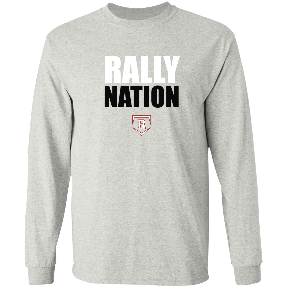 rally-stx-nation-stack-gildan-ls-t-shirt-5-3-oz — Ash — Front — source sha256 40f7532cb353b2bbdb818e19f84c6e7d85a42d97eb45e24bb4e12abf60aabcdb — Color position 1