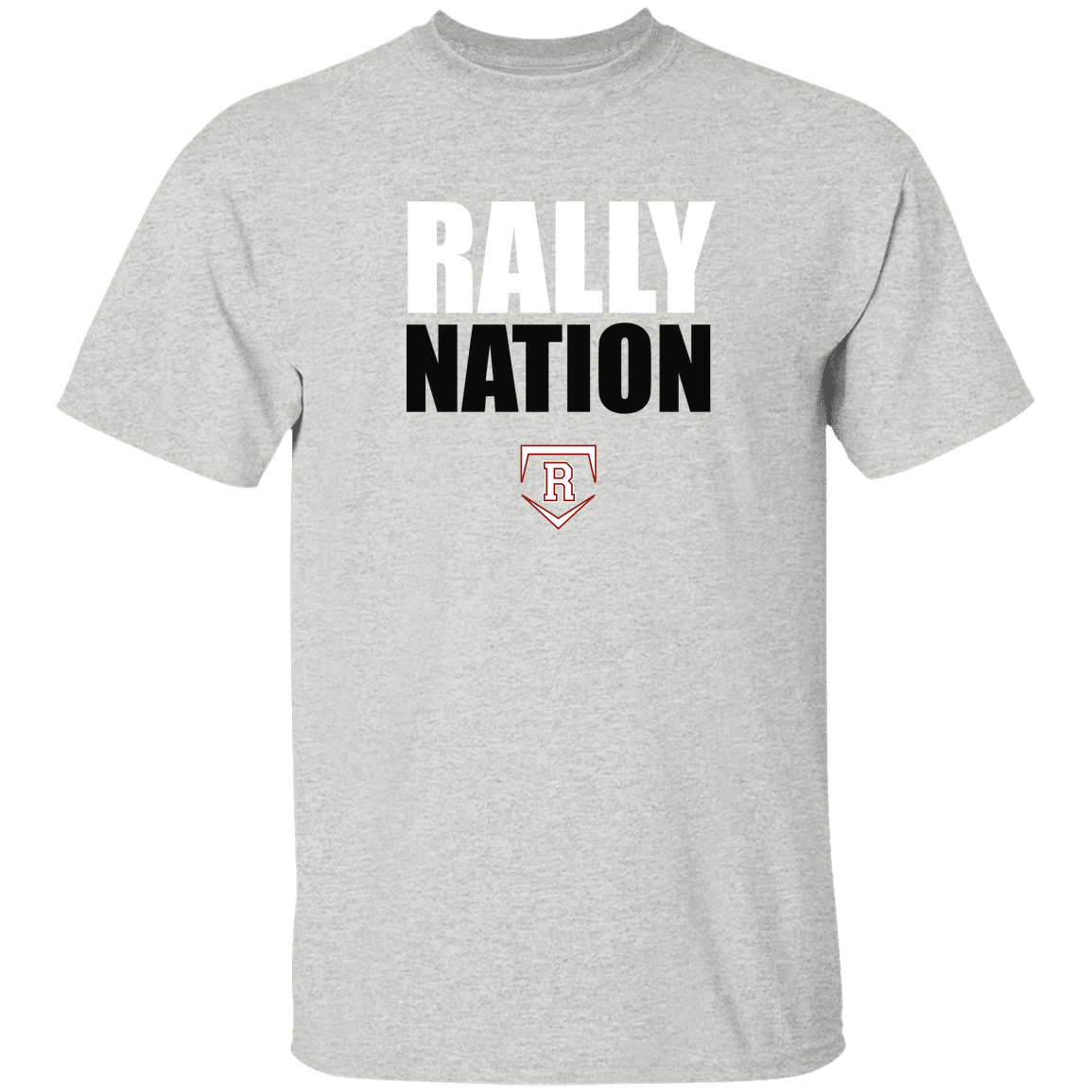 rally-stx-nation-stack-gildan-5-3-oz-t-shirt — Ash — Front — source sha256 ba5bfb31b5e8eb26c4a1044425627007b81393e40897f85b535f5d5b30c18814 — Color position 4
