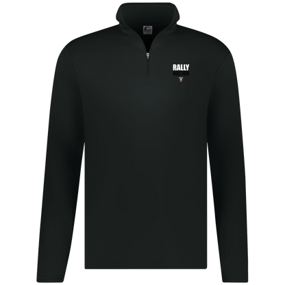 rally-stx-nation-stack-c2-mens-1-4-zip-pullover — Black — Front — source sha256 ebeb3e687a5ef5a53a911fdd1dcb61220e17856e65832b4830b38c1c04b2d971 — Color position 1