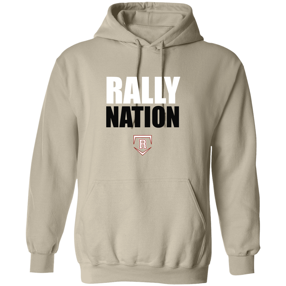 rally-stx-nation-stack-gildan-pullover-hoodie — Sand — Front — source sha256 f945389c565c109b96c8325b1f32d65bec72c5d7fdf4c79281ba247c7d87ee31 — Color position 1