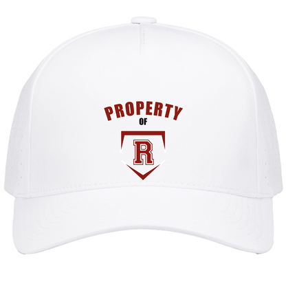 rally-stx-property-of-pacific-headwear-weekender-perforated-snapback-cap — White — Front — source sha256 226feb59c48cf652615a55fcc6b9f7bbb0e849be3d95719e975783141356101b — Color position 6