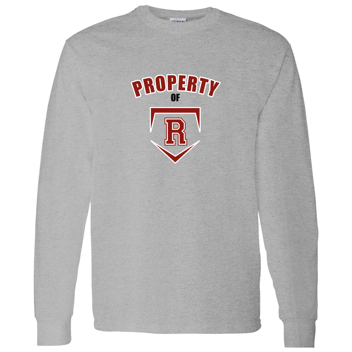 rally-stx-property-of-gildan-ls-t-shirt-5-3-oz — Sport Grey — Front — source sha256 42f16b9d8d725b1d2bbc1214fa754ebdc118d2758921dc5309b3b3735f7dc284 — Color position 5