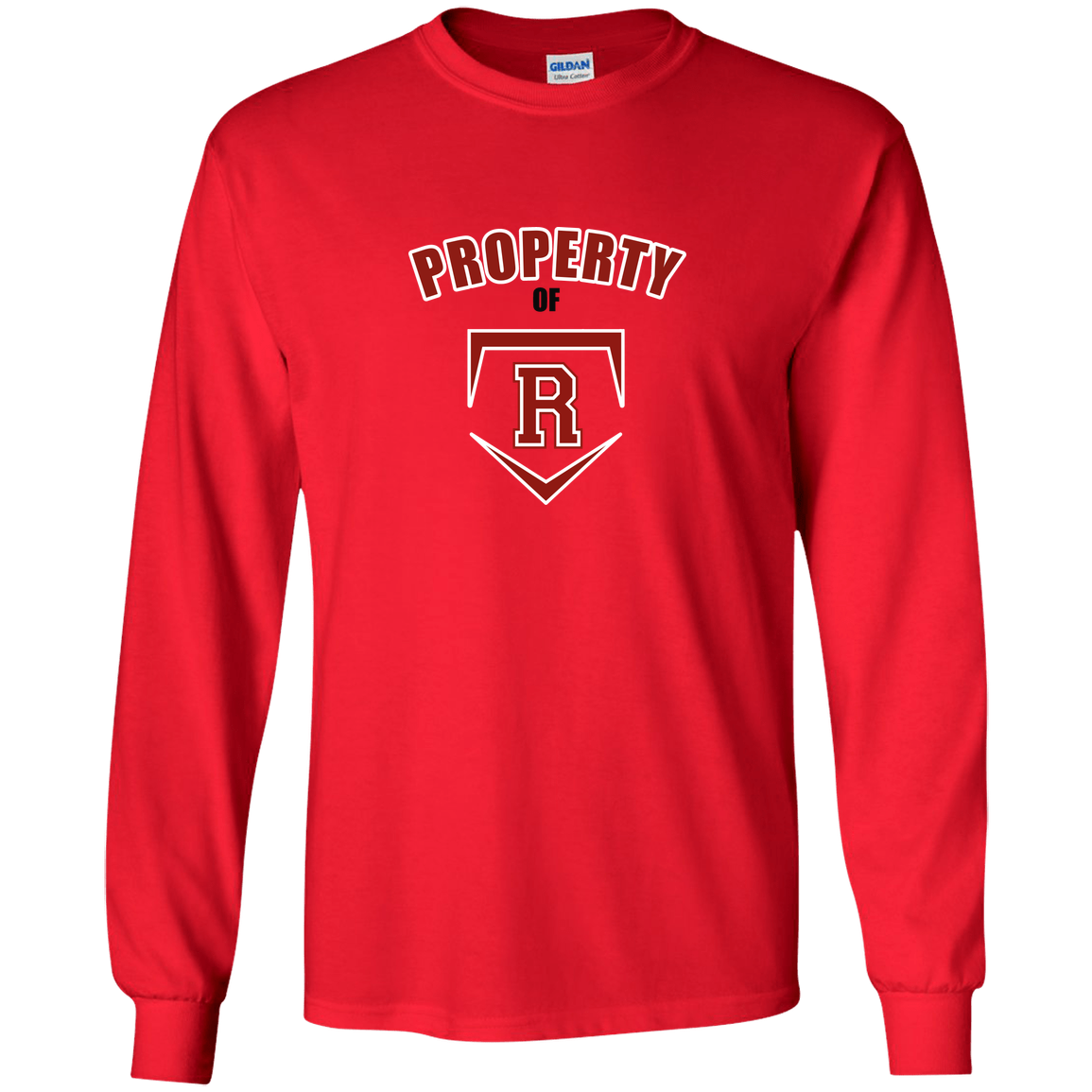 rally-stx-property-of-gildan-youth-ls-t-shirt — Red — Front — source sha256 7d1aea0a2734ad9ab58710f555753508322ed92ac483e7a47ed2675f9a8b211d — Color position 4