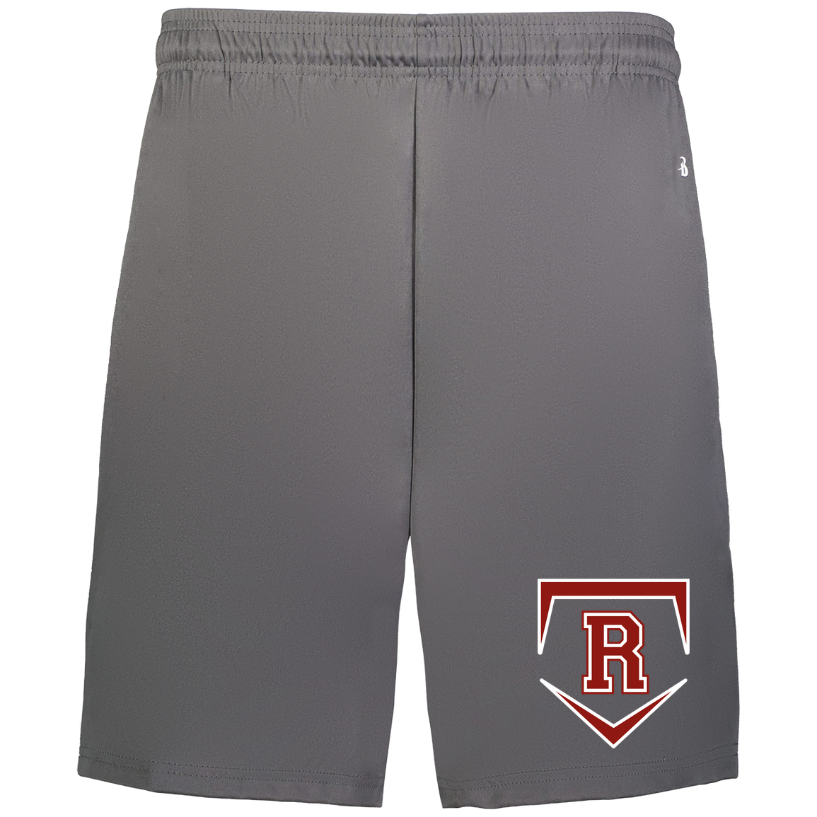 rally-stx-team-softball-revised-badger-adult-b-core-7-inch-short-with-pockets — Graphite — Front — source sha256 38453ce090de434e4d619177d6ab6dcbd423b1d3e5411e890c20f2fc3be24e38 — Color position 2