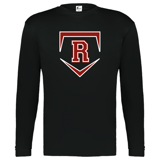 rally-stx-team-softball-revised-c2-kids-performance-long-sleeve-tee — Black — Front — source sha256 902815588c0e74491f0672cbb66265fbc5274639e97e9ff96ef4b3da6dbc1526 — Color position 1