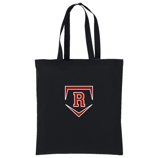 rally-stx-team-softball-revised-port-authority-core-cotton-tote — Deep Black — Front — source sha256 a32c88cfc7a9d7ffb6bb3fd8ffcd8a6e55967bcf21865c322048b1321786fd9b — Color position 1