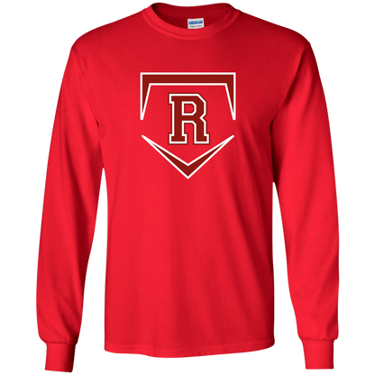 rally-stx-team-softball-revised-gildan-youth-ls-t-shirt — Red — Front — source sha256 a6acf0a155053efd4b3aa90a924e4ded554b1d7649e8e2fc29bec7267a1aae0f — Color position 4