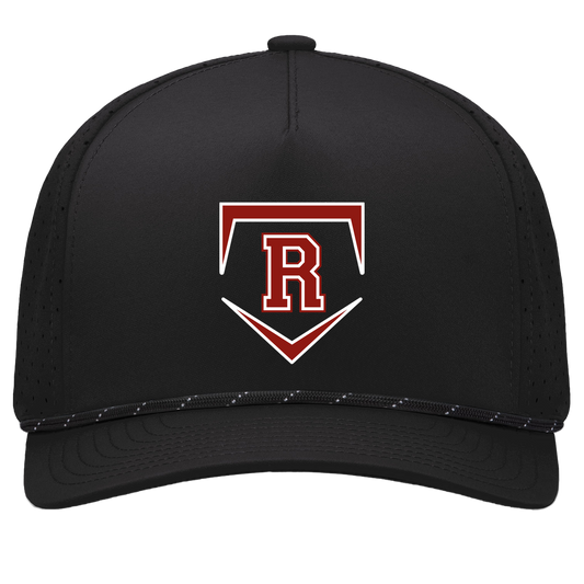 rally-stx-team-softball-revised-pacific-headwear-weekender-perforated-snapback-cap — Black/Black — Front — source sha256 b3527d2d83c8c61894fce5c0304c3bba570697dbddd447ff6126cd61cb487c0c — Color position 1