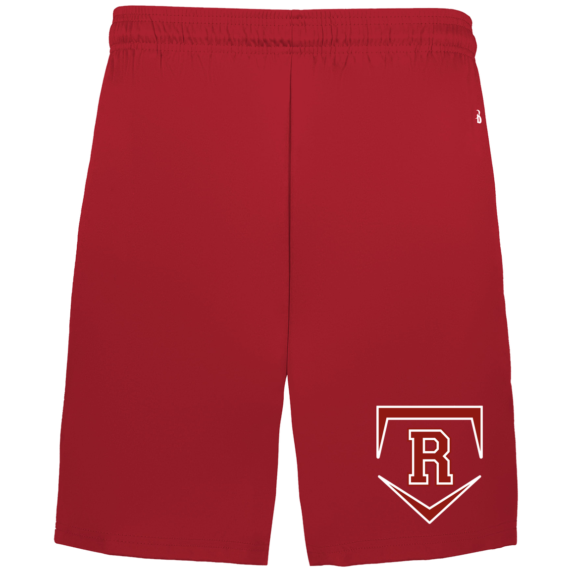rally-stx-team-softball-revised-badger-adult-b-core-7-inch-short-with-pockets — Red — Front — source sha256 b8146c3117afd8abed3aba773df60fae530d91c3ae2b3618e502eab09a706d20 — Color position 4