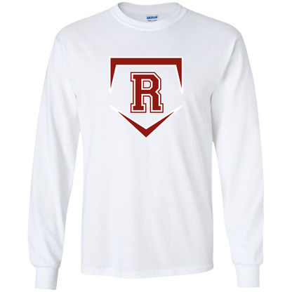 rally-stx-team-softball-revised-gildan-youth-ls-t-shirt — White — Front — source sha256 bc3b550644525b0620c60f67936b562815276867ff82dc8da0f814317046c0e7 — Color position 2