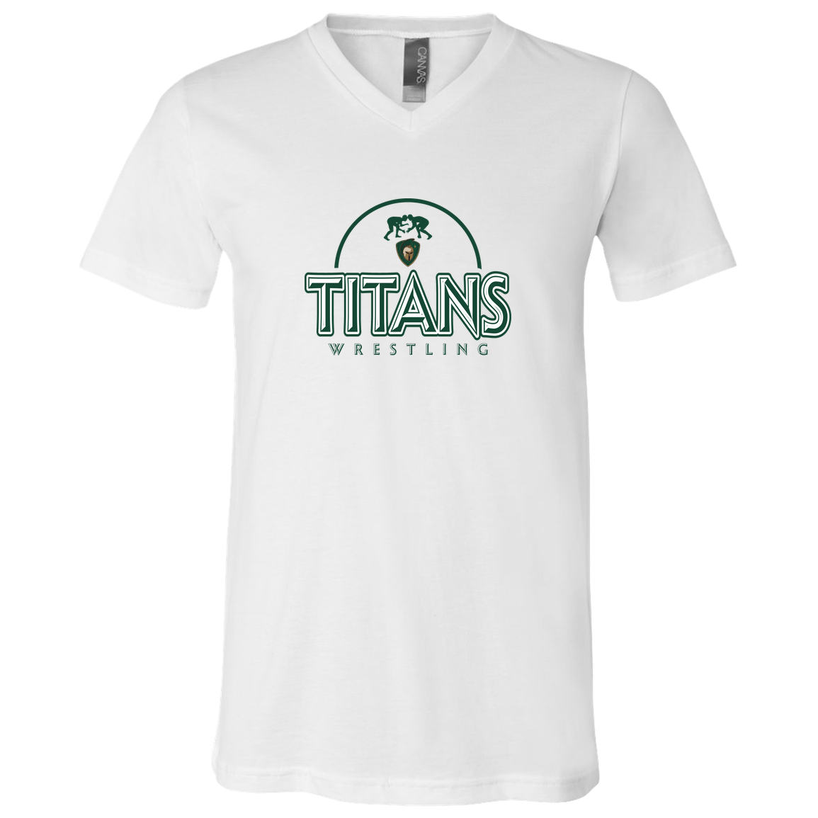 tc-titans-ball-dome-2-bella-canvas-unisex-jersey-ss-v-neck-t-shirt — White — Front — source sha256 04cb7dcf68aca1099b391ed78b7cfe218c8cc0bfbc37407e091b45e0936e5454 — Color position 1