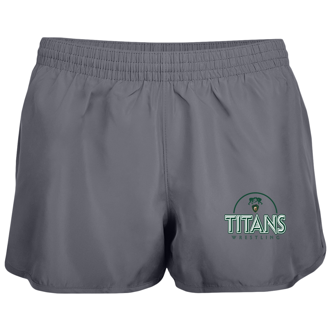 tc-titans-ball-dome-2-augusta-ladies-wayfarer-running-shorts — Graphite — Front — source sha256 2392d2aeb947305d8228a51df63496eb4843e9d4c2dead6df320acdc1fa1d3ec — Color position 2