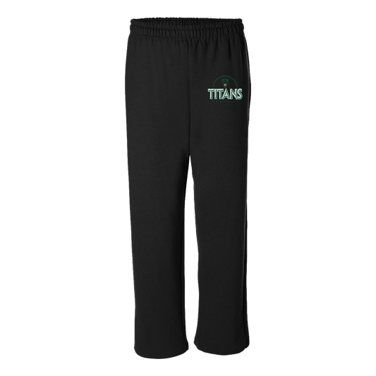 tc-titans-ball-dome-2-gildan-adult-heavy-blend-open-bottom-pant — Black — Front — source sha256 29fd04efff2ffd12364c2b0066709e3a63ae88f821309e2f378214c4a1876d28 — Color position 1