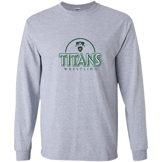 tc-titans-ball-dome-2-gildan-youth-ls-t-shirt — Sport Grey — Front — source sha256 38d03ccec3399d2180f3254ba71e8eeef17f28c7ae683798f10210beedaba640 — Color position 1