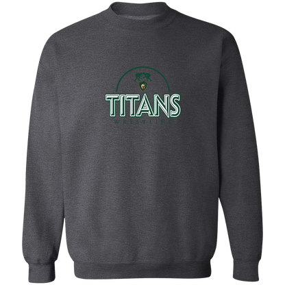 tc-titans-ball-dome-2-gildan-crewneck-pullover-sweatshirt — Dark Heather — Front — source sha256 3c82a38a824fc15f017c02e342dc759fdc18014120904e5addd6c34b895834bc — Color position 6