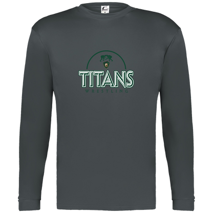 tc-titans-ball-dome-2-c2-mens-performance-long-sleeve-tee — Graphite — Front — source sha256 a1fc728ef73662357dbfe0f9f85d0d09baf11836f5fe9122744dc6f36d8f51b1 — Color position 2