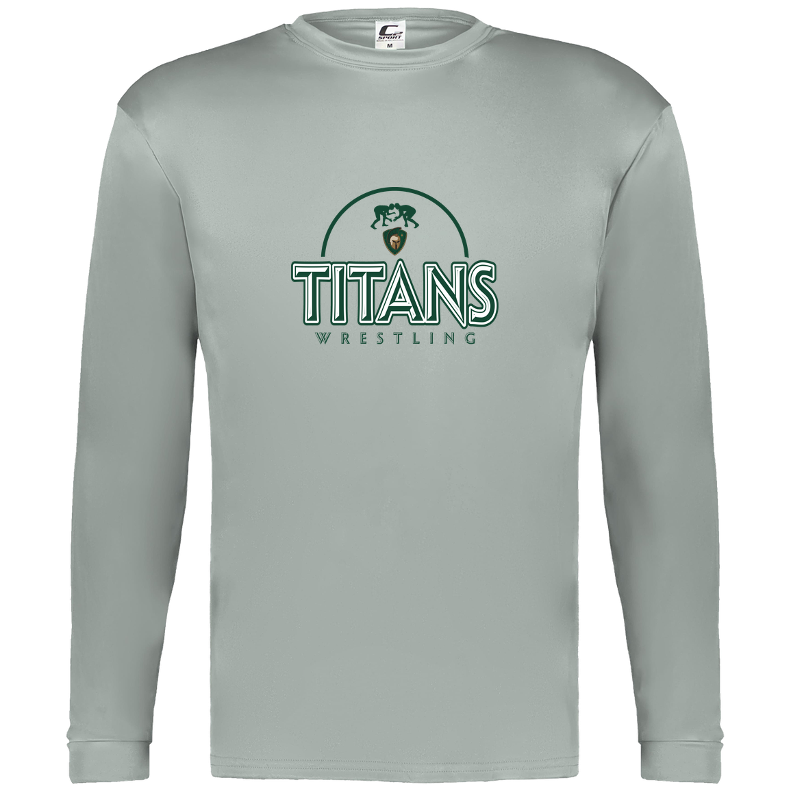 tc-titans-ball-dome-2-c2-mens-performance-long-sleeve-tee — Silver — Front — source sha256 bf4dc2a9951167db6744a5c81ca718908cdb8fdb59b15882d731b7232a6fad09 — Color position 3