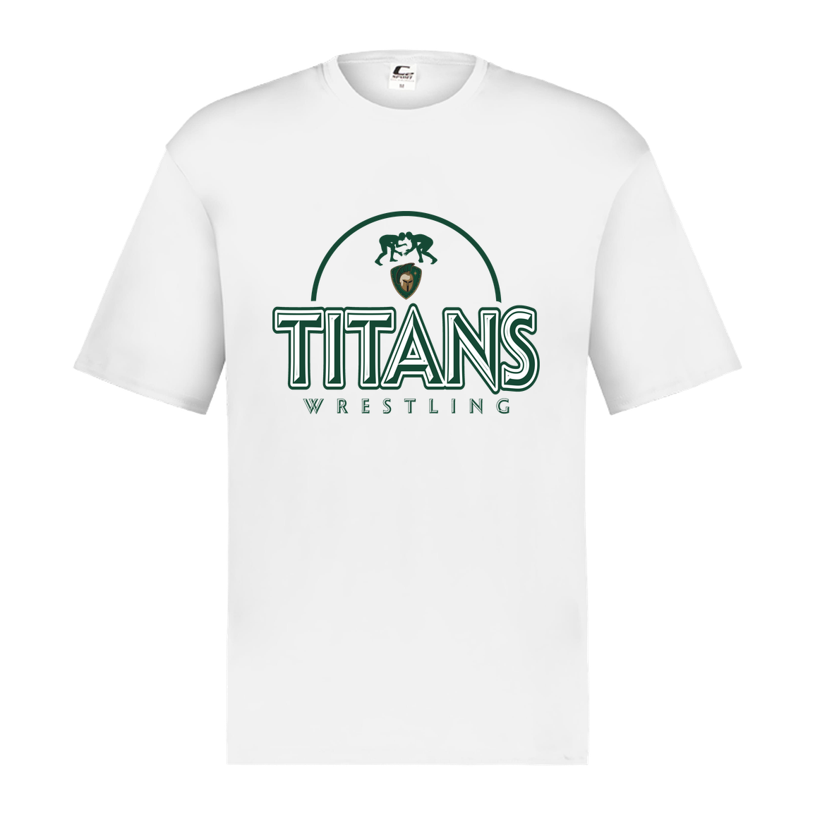 tc-titans-ball-dome-2-c2-mens-performance-short-sleeve-tee — White — Front — source sha256 e09f893b7e5bbfa565351087bff71b09b39b6149776639477a3e3c6236dc41f0 — Color position 4