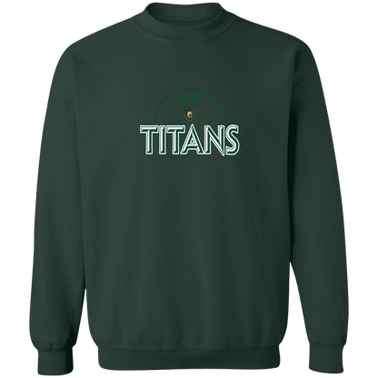 tc-titans-ball-dome-2-gildan-crewneck-pullover-sweatshirt — Forest Green — Front — source sha256 ee5ce2053b51a758ee2393a491a70acbe5ad173276f0bcbb50fdcbbb50822637 — Color position 7