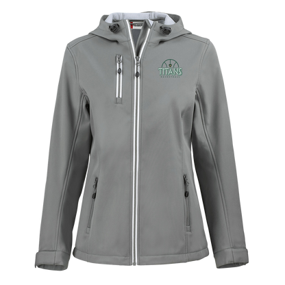 tc-titans-ball-dome-clique-womens-eco-stretch-softshell-jacket — Slate — Front — source sha256 2e769bad3cf083ef3b848abb92c46897c89a7aa31df253eb469e22364f76d0c0 — Color position 2