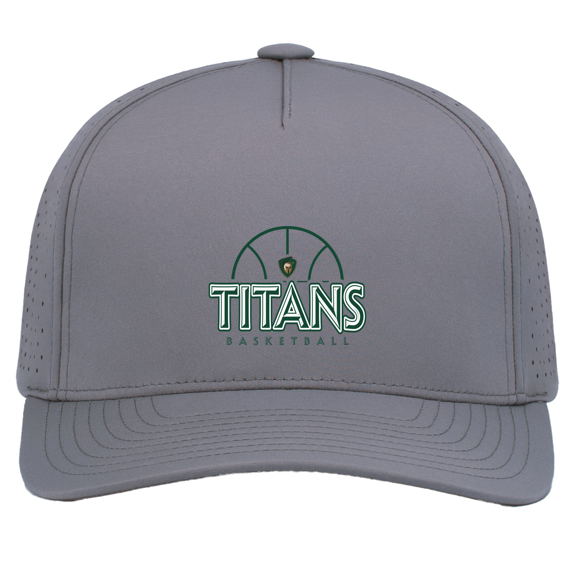 tc-titans-ball-dome-pacific-headwear-weekender-perforated-snapback-cap — Graphite — Front — source sha256 5e3ea1c75750be5bbad85426d1f4a51dfc35f5b2cf7346f2cc206e53ad6b93fb — Color position 4