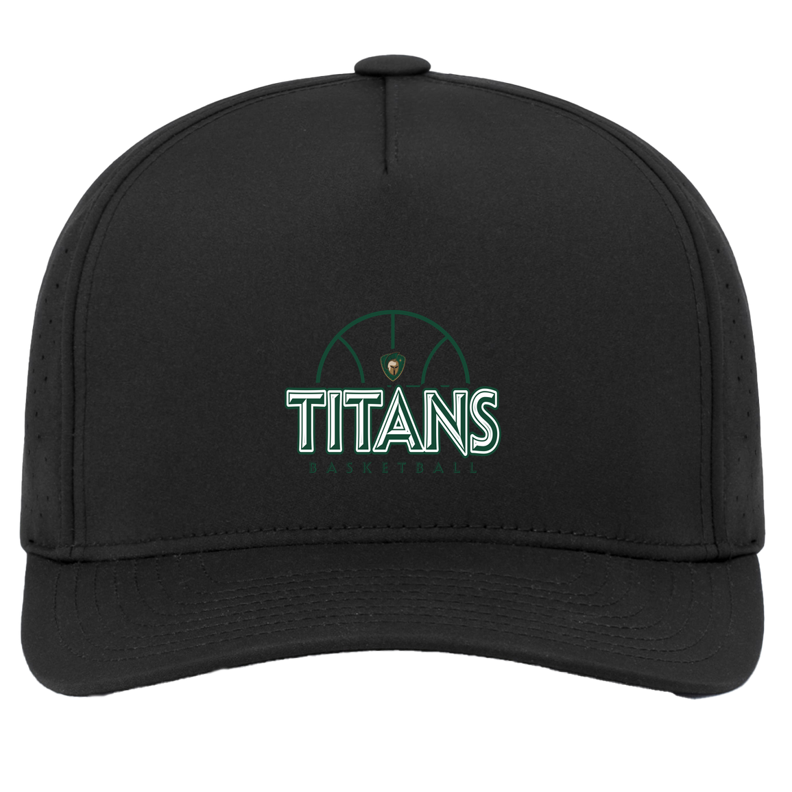 tc-titans-ball-dome-pacific-headwear-weekender-perforated-snapback-cap — Black — Front — source sha256 6c3368beebcde48c744e96e3562802663dcf1dd5930a715363c185507c0a171f — Color position 2