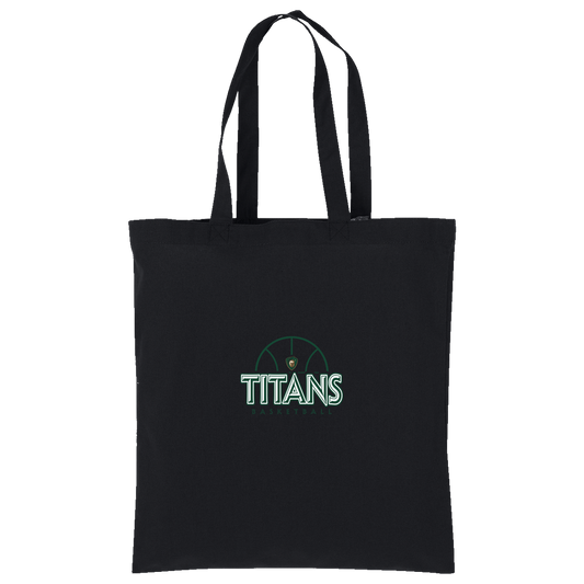 tc-titans-ball-dome-port-authority-core-cotton-tote — Deep Black — Front — source sha256 79fc1b34d42daef83c65f4af97664ab281fcdee8a190fc2c3ff513ef50708736 — Color position 1
