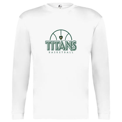 tc-titans-ball-dome-c2-kids-performance-long-sleeve-tee — White — Front — source sha256 8a6970637baff8c99b9f54aa3ea8d4ee396e0af0ba3a9ad888c64f66edadcd31 — Color position 4