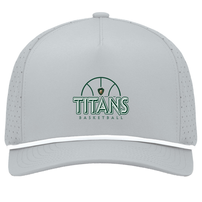 tc-titans-ball-dome-pacific-headwear-weekender-perforated-snapback-cap — Silver/White — Front — source sha256 8c2388c2d201899acf75effb77a38cda008633d21757211e595fc9bec6b55761 — Color position 5