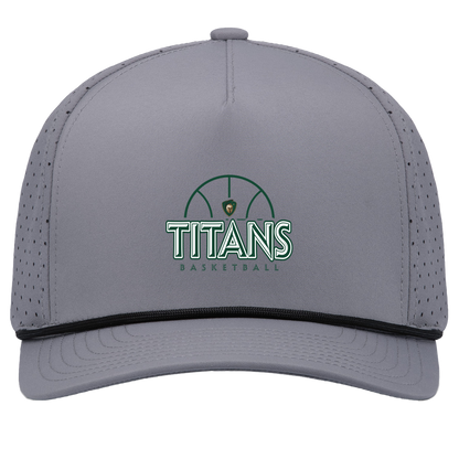 tc-titans-ball-dome-pacific-headwear-weekender-perforated-snapback-cap — Graphite/Black — Front — source sha256 c07ce044399f38bd6f3ea53c232bbf7b632612eba1b3a4844bdd57c97dd6a6eb — Color position 3