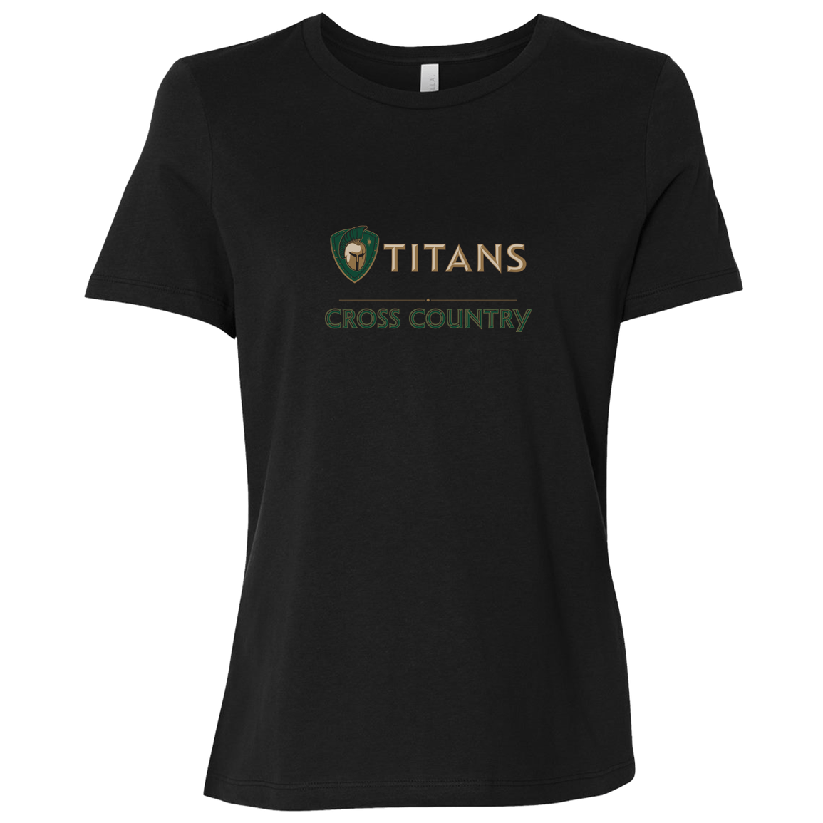 tc-titans-cross-country-basic-bella-canvas-ladies-relaxed-jersey-short-sleeve-t-shirt — Black — Front — source sha256 2b451fb23c64b5a24b23532e057028cff5a09401feba90eb6e7d2e577a413a24 — Color position 5