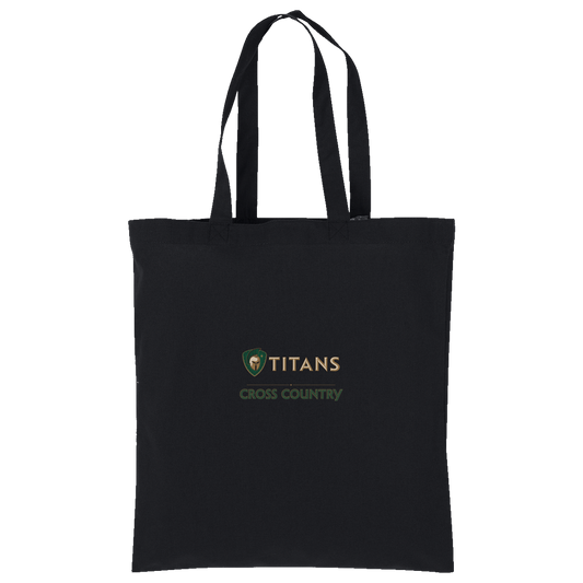 tc-titans-cross-country-basic-port-authority-core-cotton-tote — Deep Black — Front — source sha256 516477ae6afeb570632f0ad0c14aa935c2762ce5c8e8778502b89d47afb87bb1 — Color position 1