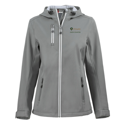 tc-titans-cross-country-basic-clique-womens-eco-stretch-softshell-jacket — Slate — Front — source sha256 572011926f6a79bc823ec577924e23e3324e47e7d046a5ab3c87c5cff453b9a9 — Color position 2
