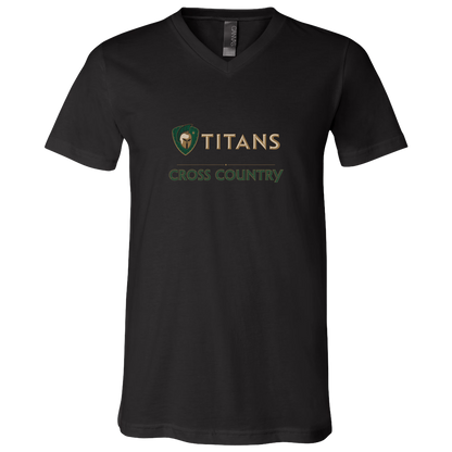 tc-titans-cross-country-basic-bella-canvas-unisex-jersey-ss-v-neck-t-shirt — Black — Front — source sha256 6a6246dc8006f99d525a0e4e0e82614a72ab738eec28d672eb2dad8ed79fadb7 — Color position 2