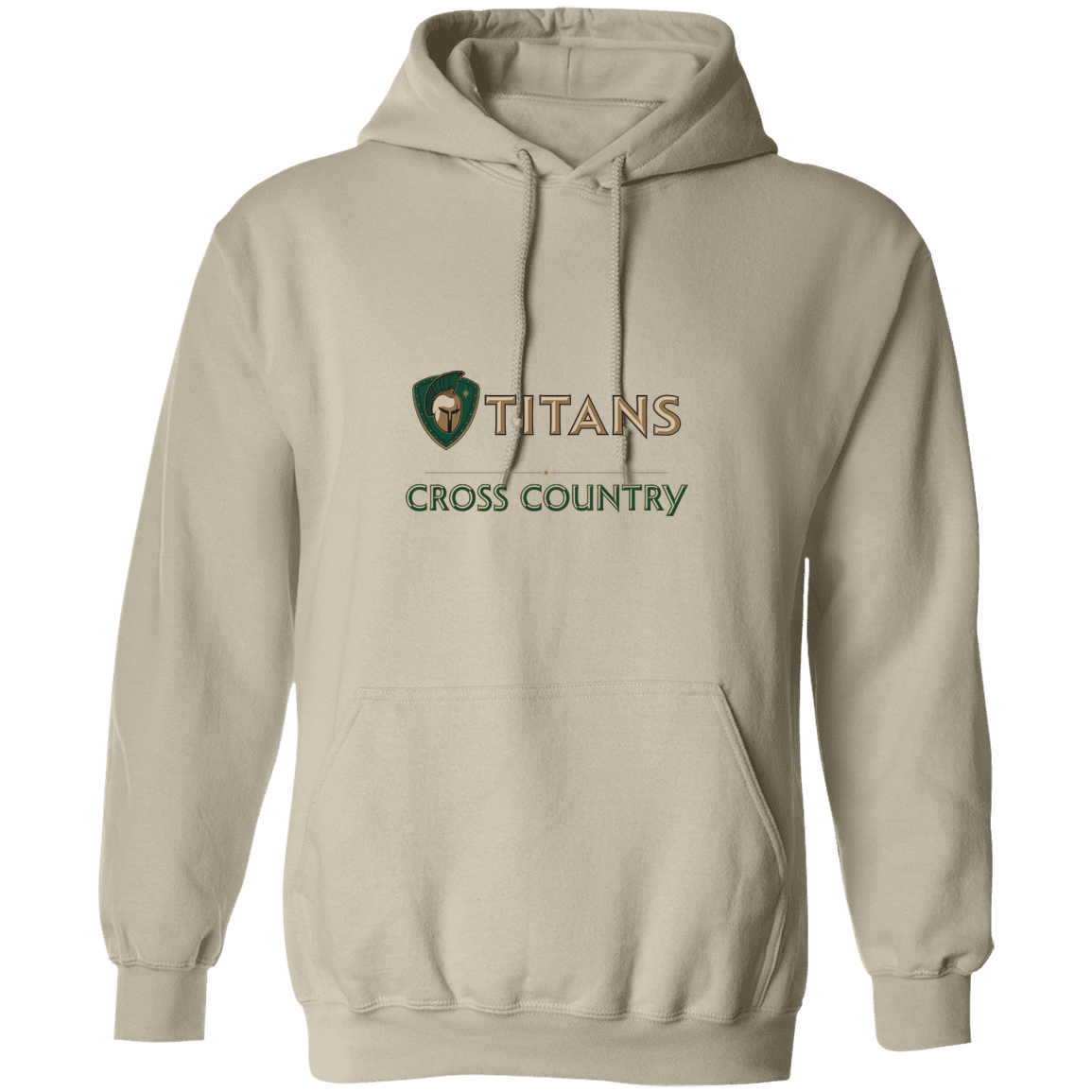 tc-titans-cross-country-basic-gildan-pullover-hoodie — Sand — Front — source sha256 84f079f3d19062474aeea7ea520a1de4ebaf92a27ebeb39b282595fd72d1d238 — Color position 1