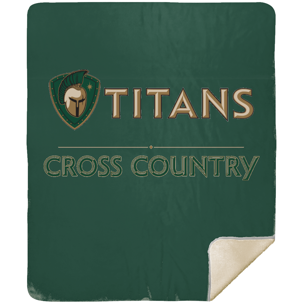 tc-titans-cross-country-basic-mshm-premium-sherpa-blanket-50x60 — Forest — Front — source sha256 c4afd7f8fee484748f4053aba94828aeee2b83cf9937d8d3c264e10dcc5c071d — Color position 6