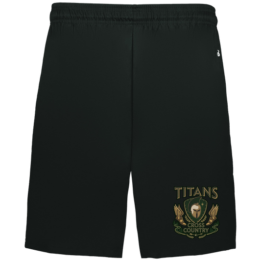 tc-titans-cross-country-insignia-badger-adult-b-core-7-inch-short-with-pockets — Black — Front — source sha256 14c9b97ace09cceeb4c6fac12ca1f48df24444a0e10641344cf43962f23369c6 — Color position 1