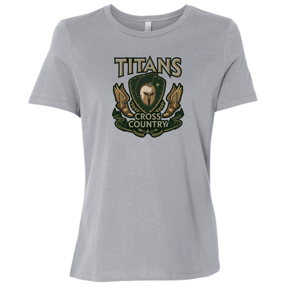 tc-titans-cross-country-insignia-bella-canvas-ladies-relaxed-jersey-short-sleeve-t-shirt — Athletic Grey — Front — source sha256 1597d3311b1a9ee46dcc02ca0417723e206f03a912b1d1235dcef2b81c89c2e8 — Color position 3